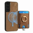 thumbnail image 2 of Dteck Case for Samsung Galaxy S23 Plus with Stand,2 in 1 Detachable Magnetic Leather Card Slot Wallet Case Ring Holder Kickstand Protective Shockproof Back Cover for Galaxy S23+,Brown, 2 of 11