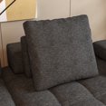 thumbnail image 4 of Sofa Couch for Living Room, Modern Loveseat Sofa with Extra Deep Seats, Comfy Armrests, Couches for Living Room Apartment Lounge, Easy Assembly, Grey, 4 of 10