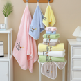 thumbnail image 3 of Toalla de cara suave para niños, toalla de baño, juego de tres piezas, absorbente, no se desprende fácilmente, de terciopelo coral, para lavarse la cara, para limpiar el cabello, toalla femenina, 3 of 6