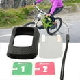 thumbnail image 2 of Bike Computer Silicone Cover Protective Sleeve for (Black C406/C406Pro) Black, 2 of 8
