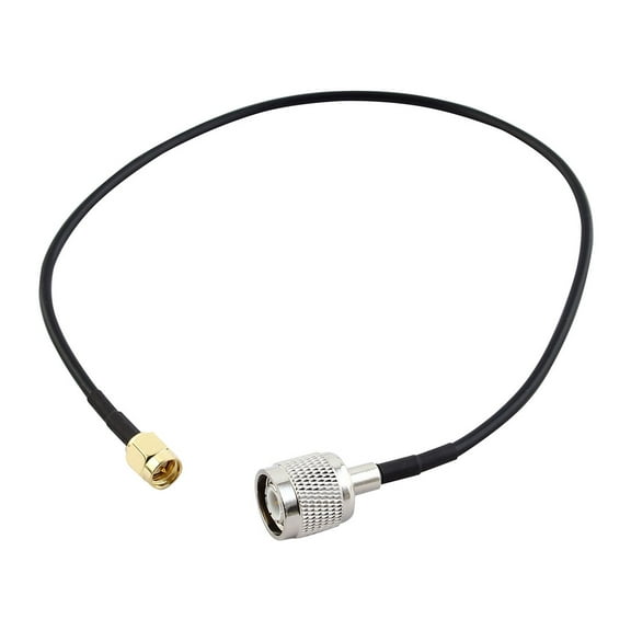 Uxcell 12.8" SMA Male to TNC Male RF Coax Plug Adapter Antenna Jumper Pigtail Cable