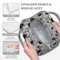 thumbnail image 3 of Easygdp Spiders Bolsa de Almuerzo Insulada Grande, Forro de Aluminio, Diseño Espacioso, a Prueba de Fugas, Ideal para Trabajo, Picnics, Viajes y Actividades al Aire Libre, 3 of 6