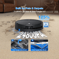 thumbnail image 2 of ECOVACS DEEBOT T80S Omni Robot Vacuum & Mop, 24,800Pa, Auto-Lift Mop, Hot Wash & Dry, ZeroTangle 3.0, 2 of 8