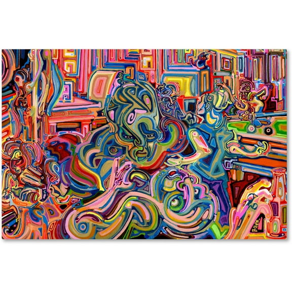 Trademark Fine Art "Modern Diplomacy" Canvas Art by Josh Byer