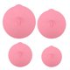 thumbnail image 3 of Tapa de sellado de cubierta fresca de silicona de grado alimenticio Universal, herramienta de cocina para uso doméstico (rosa roja), 4 Uds., 3 of 8