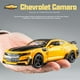 thumbnail image 3 of Coche deportivo Chevrolet Camaro 1:32, coche en miniatura de aleación, deformación de acero dorado, simulación de coche en miniatura para niños, coche de juguete, 3 of 6