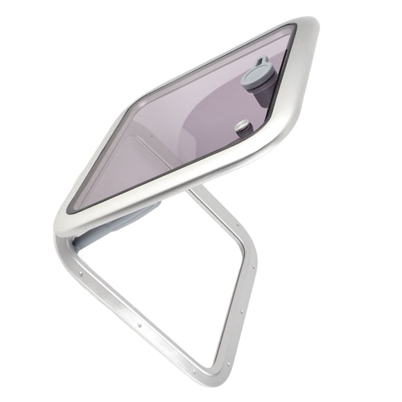 Skylights Roof Window, Rustproof Acrylic Glass Heavy Duty Push Out 360 X 360mm Boat Porthole Window for Yachts for RVs