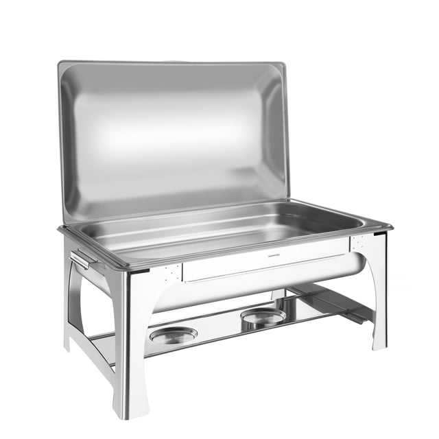 Buffetera Tramontina Con Tapa Rechaud De Acero Inoxidable