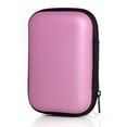 thumbnail image 1 of tredstone Portable Earphone Carry Case with Zipper Earbud Wired Headset Storage Box Organizer Multi-purpose Protection Pouch Office Pink, 1 of 5