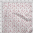 thumbnail image 3 of oneOone Organic Cotton Voile Fabric Raspberry Fruit Print Sewing Fabric BTY 42 Inch Wide, 3 of 4