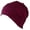 Burgundy, variant on Chemo Hats Skullies Beanie Cancer Headwear Cap Under Hat Comfy Chemo Cap
