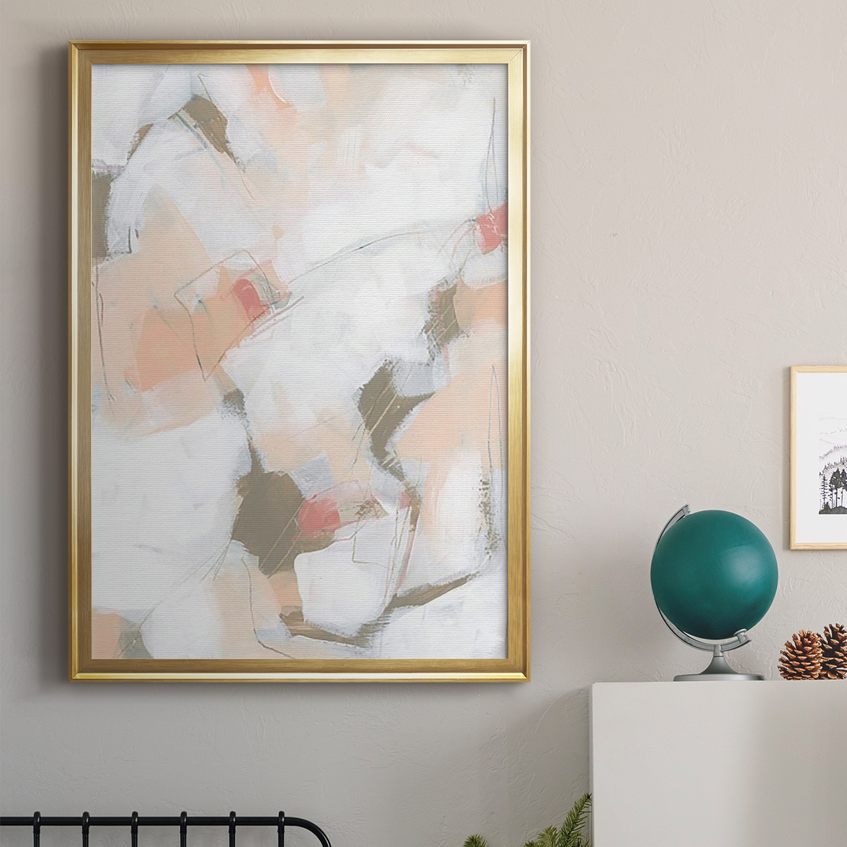 Sand Story II Premium Framed Print, in Gold, Black, or Silver - Ready to Hang