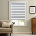 thumbnail image 6 of Tarmeek Waterproof Roll Up Shade Curtain 40x130cm Gray, PEVA Bathroom Window Privacy Light Filtering Panel for Kitchen Laundry Room, Quick Dry Mildew Proof, 6 of 9