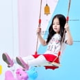 thumbnail image 3 of LIFKOME Wood Swing for Children Load-bearing with Adjustable Rope Length 1Set, 3 of 8