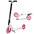 thumbnail image 1 of Goplus Folding Sports Kick Scooter w/LED Wheels for Kids Teens Pink, 1 of 10