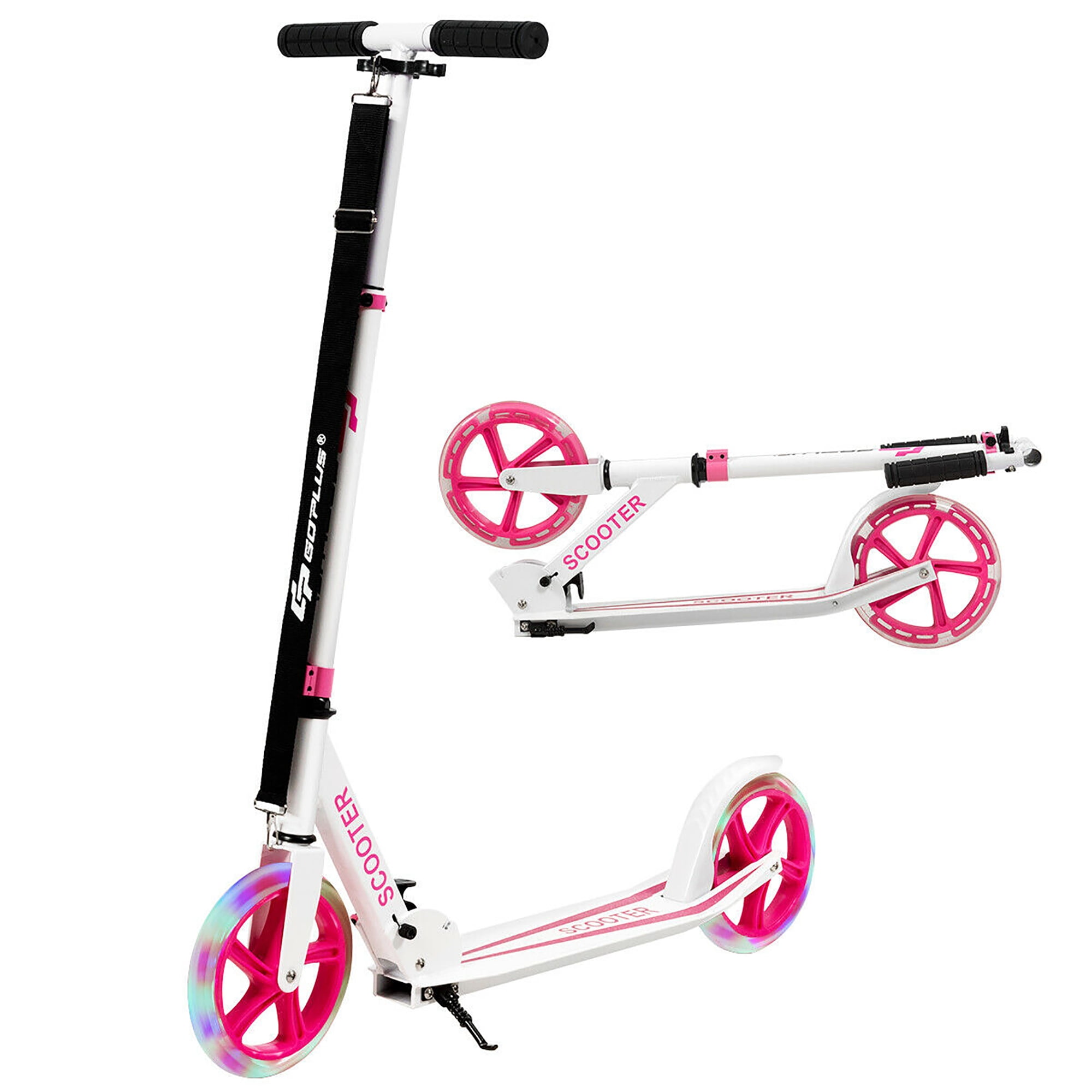 Pink kick scooter discount