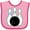 Pink and Fuchsia, variant on Inktastic Bowling Team Bowler Boys or Girls Baby Bib