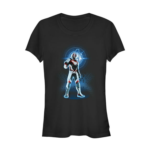 Junior's Marvel Avengers: Endgame Ant-Man Quantum Ready Graphic Tee Black Small