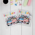 thumbnail image 3 of Happy Easter French Bulldog American Flag Truck Bunny Ears Cutout Transfer Sticker Dog Lover Gifts Transparent Decal Art Decor - 03001, 3 of 5