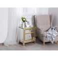thumbnail image 4 of Nightstand 1 door 21in. W x 14in. D x 24in. H in gold, 4 of 5