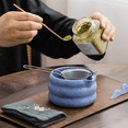 thumbnail image 6 of 7Pcs Japanese Matcha Tea Set, Matcha Kit with Matcha Bowl (with Pouring Spout), , Whisk Holder, Strainer, 6 of 7
