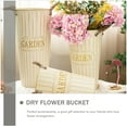 thumbnail image 4 of Metal Bucket Retro Flower Bucket Floral Arrangement Container Iron Vase Dry Flower Bucket, 4 of 9