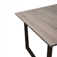 thumbnail image 4 of CASA FERRO Comedor moderno para 4 personas, patas de acero negro horneado - Blanco y MDF color Nogal. (CON 4 SILLAS EAMES BLANCAS). CASA FERRO Comedor estilo Industrial, 4 of 4