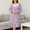 #2Purple, variant on Byworldtasic Winter Lace Flannel Nightdress for Women Thickened Warm Long Sleeve Midi Nightdress
