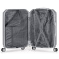 thumbnail image 4 of Hikolayae Crossroad Collection Hardside Spinner Luggage Sets in Silver, 5 Piece - TSA Lock, 4 of 8