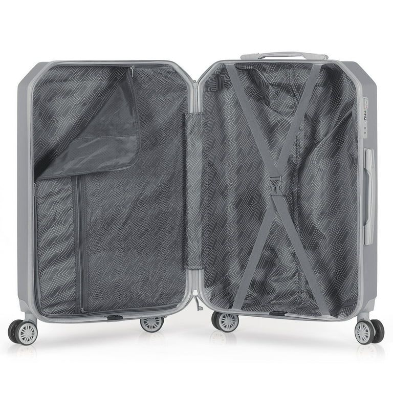 Hikolayae 5-Piece Spinner Suitcase Set, Hard Shell, Lightweight
