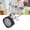 Black, variant on M Buder Instant Read Pocket Milk Frothing Food Thermometer with Clip 304 Stainless Steel for Chocolate Coffee Drinks Square Shape Barista Tool 5.3 inches / 13.5 cm Length in Black