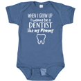 thumbnail image 3 of Inktastic Future Dentist Like Mommy Boys or Girls Baby Bodysuit, 3 of 5