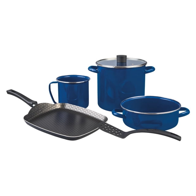 Batería Cinsa Praktica Azul 6 Piezas