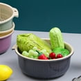 thumbnail image 2 of Youkk 1/2/3/5 Durable Strainer For Easy And Efficient Kitchen Tasks Thickened Double Layer Kitchen Gadgets Blue Grey small 1 Pc, 2 of 6