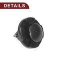thumbnail image 4 of Clip de Falda del Guardabarros Frontal del Coche Unique Bargains para Mitsubishi Outlander 2007-2020 Duradero No.59114AG000 Negro 15 Pcs, 4 of 6