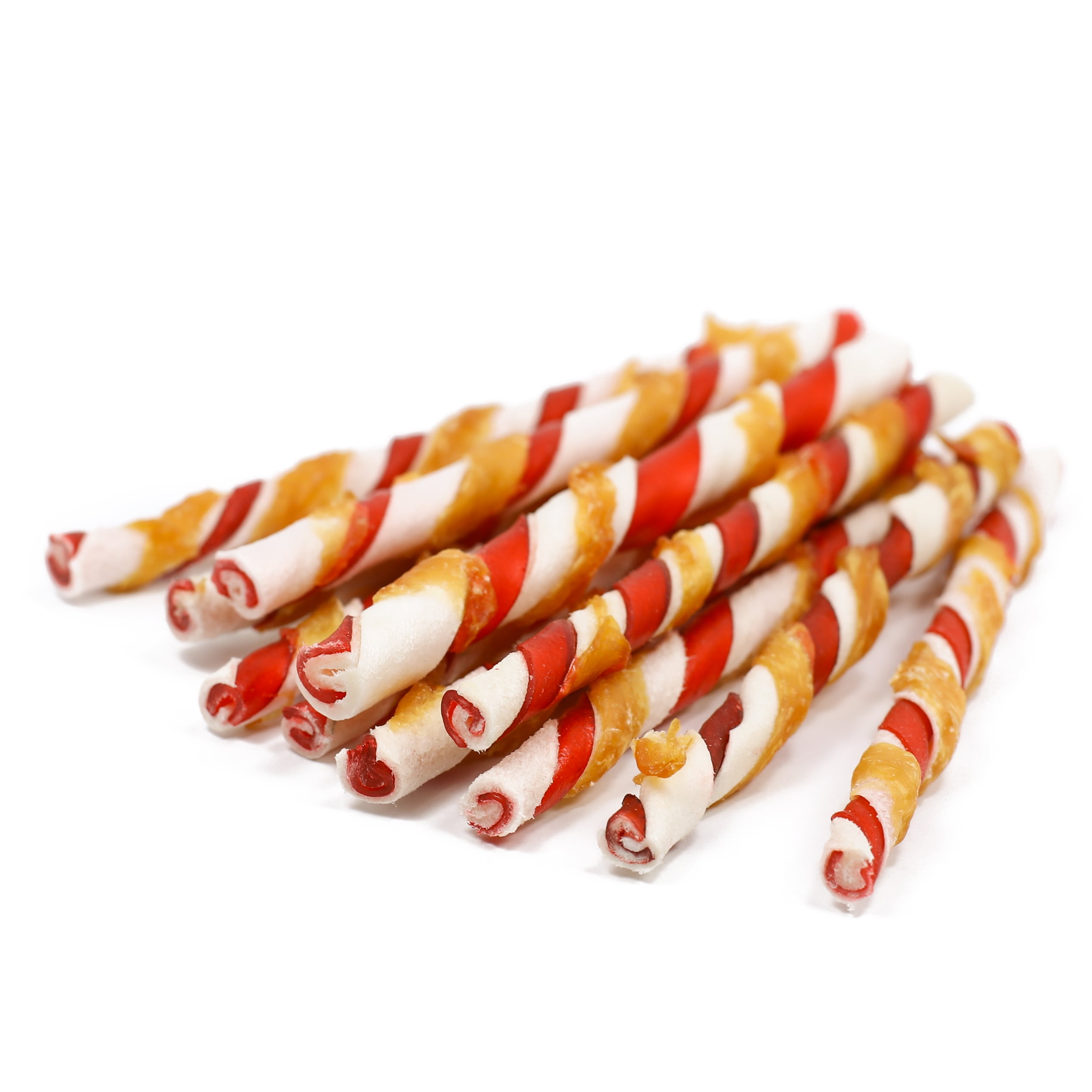 (4 pack) Ol' Roy Rawhide Chicken Sticks, Dog Treats, Chicken Flavor, 5 Inch, 50 Count