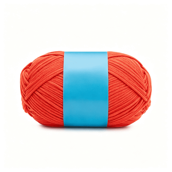 PALINO Easy Peasy Yarn for Beginners - Crochet & Knitting Yarn - Medium #4 Worsted - Cotton-Nylon Blend,Clear Stitches Tshirt Yarn