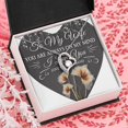 thumbnail image 4 of To My Wife - You Are Always on My Mind - I Love You - Love Your Husband - Necklace for Soulmate, Meaningful Soulmate Necklace - Forever Love Necklace - White Gold or Yellow Gold - Gift Box, 4 of 5