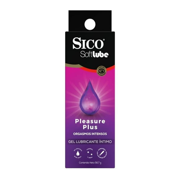 Lubricante Intimo Softlube by Sico Pleasure Plus de 56.7 g