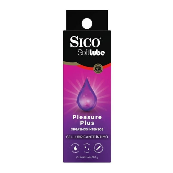 Lubricante Intimo Softlube by Sico Pleasure Plus de 56.7 g