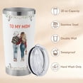 thumbnail image 3 of Ochapa 20oz Tumbler Stainless Steel Gifts for Mom from Daughter, Mothers Day Gift Cup, Mom Birthday Gifts for Mama, Travel Mug with Lid, Mom Coffee Cup, Gifts from Daughter for Mum Women, 3 of 7