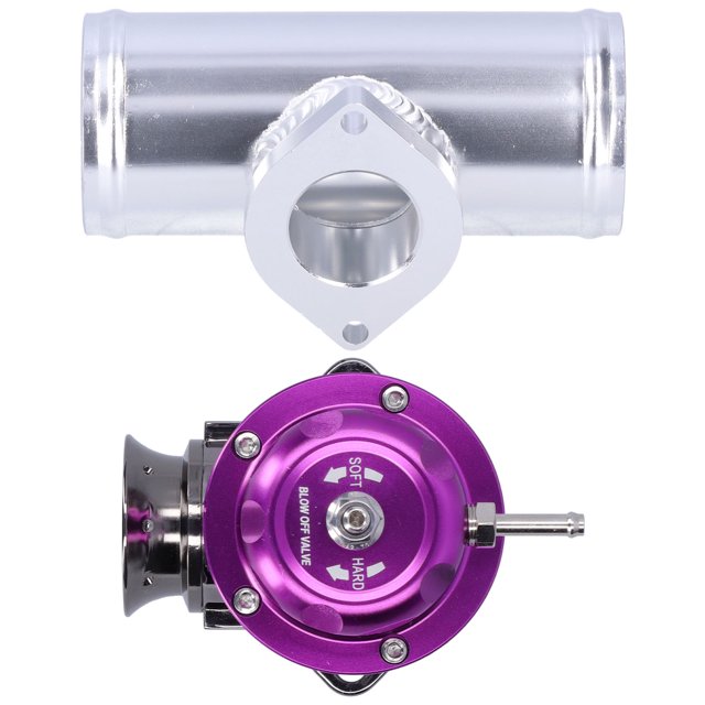 Válvula De Descarga, Tubo De Brida Turbo De Aluminio Billet De 2,5 Pulgadas Tipo RS Universal SDDBOVGRSBL FPG250