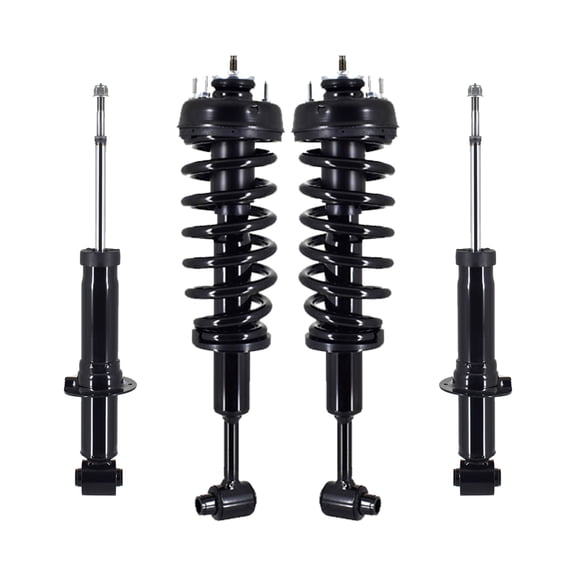 Set 4 Front Quick Complete Strut - Rear Strut For 2004 2005 Ford Explorer
