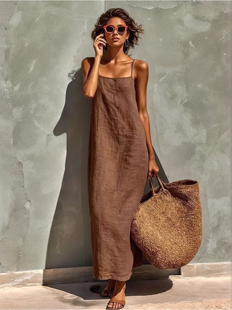 camel colored maxi dress LONG CAMEL DRESS WITH CAPE