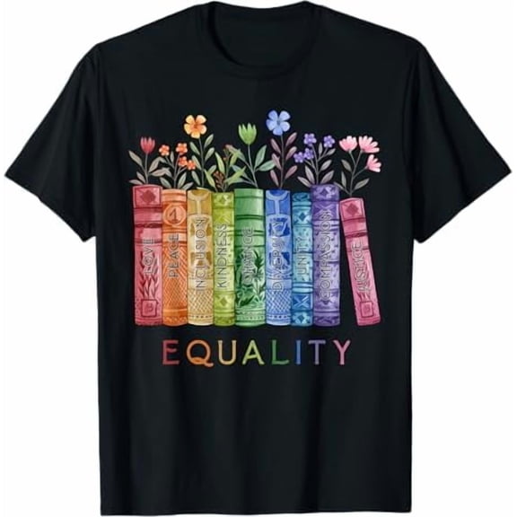 We The People Means Everyone LGBT Pride Rainbow Flag Shirt Transgender Gay Lesbian Ally Human Equality LGBTQ T-Shirt