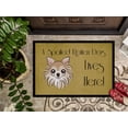 thumbnail image 3 of Caroline's Treasures BB1499JMAT Chihuahua Spoiled Dog Lives Here Door Mat, Indoor Rug or Outdoor Welcome Mat 24x36, 3 of 4