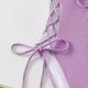 thumbnail image 4 of Trajes de baño de una pieza para mujer, bikinis sin espalda con tirantes ajustables a la moda de color sólido para mujer, traje de baño para mujer, 4 of 5