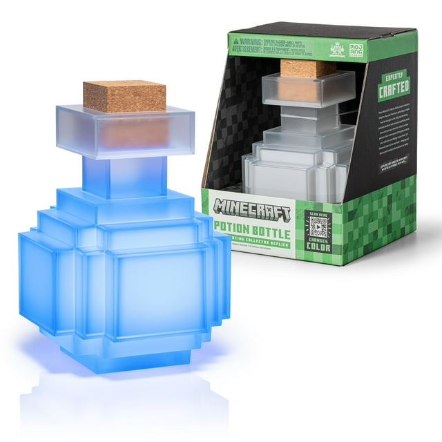 Minecraft Bouteille de Potion à DEL Changeant de Couleur