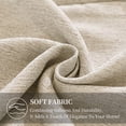 thumbnail image 3 of JIATER Pack of 2 Throw Pillow Covers 18x18,Linen Decorative Pillow Covers for Couch,Beige, 3 of 6