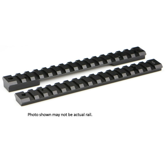 Warne Mountain Tech 1-Piece Picatinny (STANAG) Scope Base Savage Long Action 8-40 Screws Matte Black